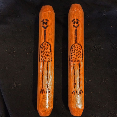 Aboriginal Clap Sticks