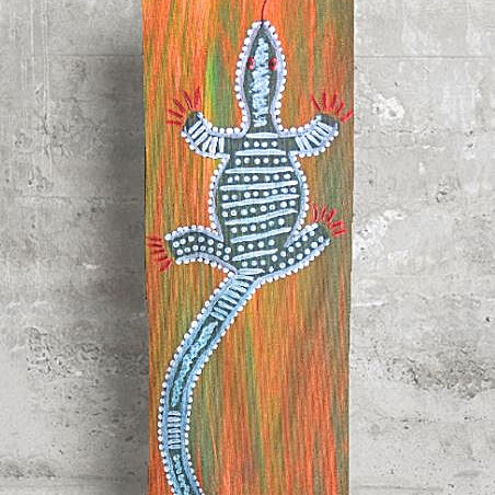Aboriginal Scarves Tree Goanna
