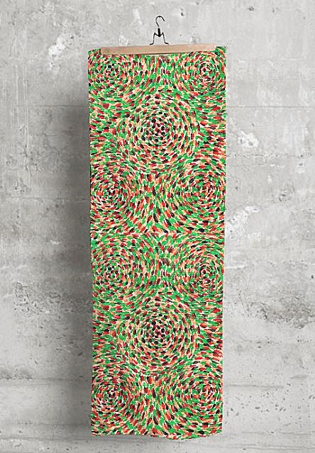 Aboriginal Scarves Salt Bush Dreaming