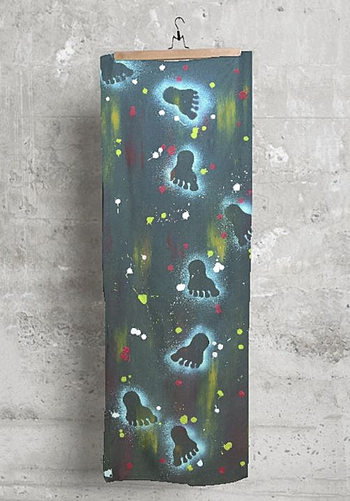 Aboriginal Scarves Star Journey