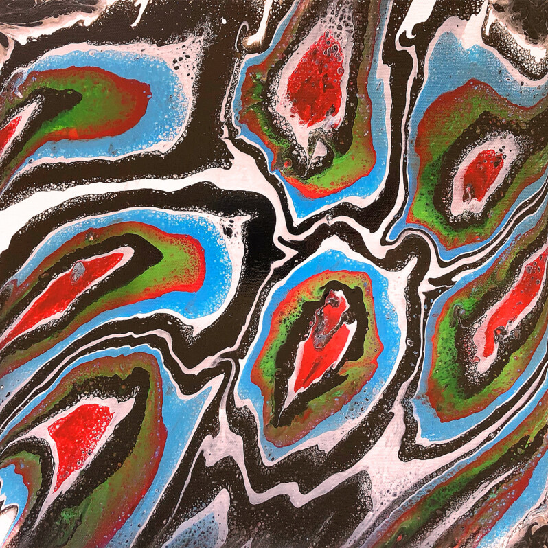 ABORIGINAL ARTWORK, RIVER SPIRIT WAAWII