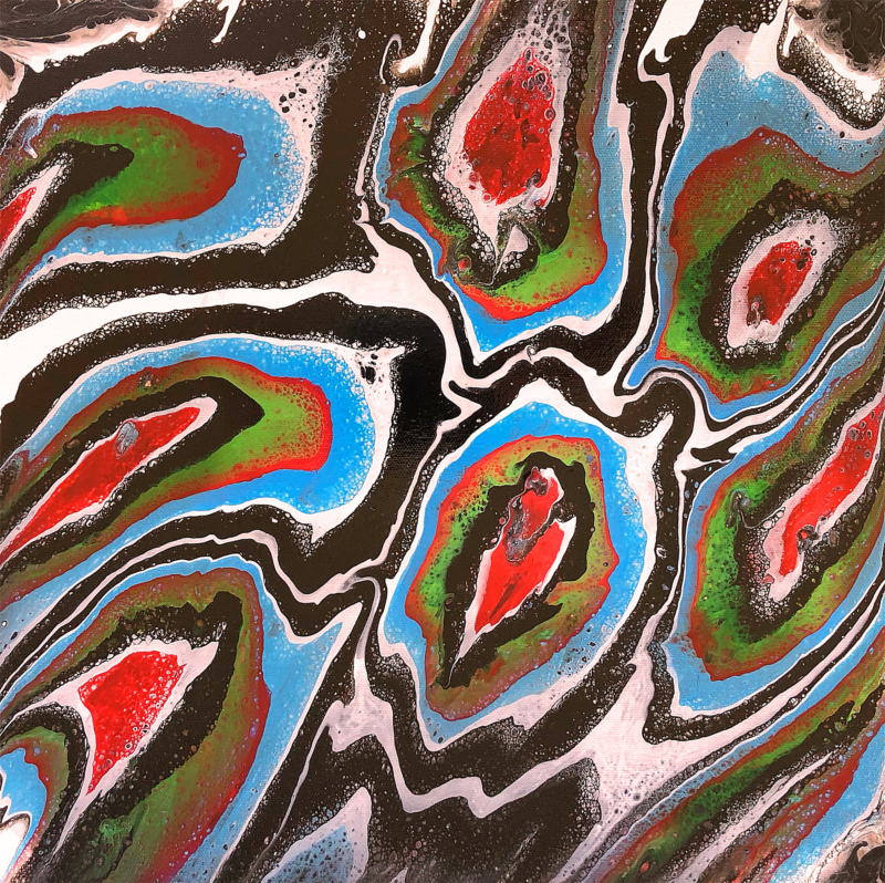 ABORIGINAL ARTWORK, RIVER SPIRIT WAAWII