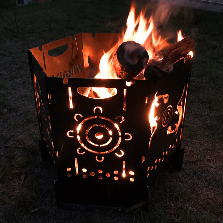 Aboriginal Fire Bucket