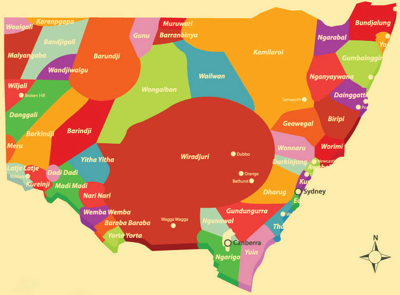 Aboriginal map